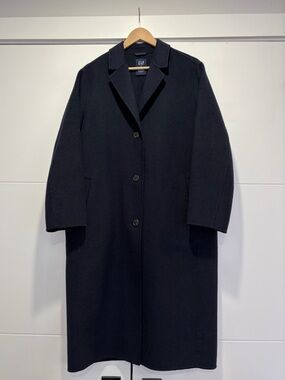 GAP Navy Wool Coat